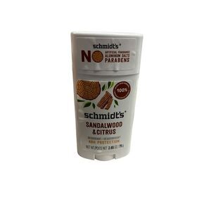 Schmidt’s Natural Deodorant Sandalwood & Citrus 48H Protection 2.65 oz